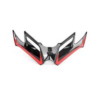 XUXRHMEAN For QJMotor SRK800RR SRK 800 RR SRK600RS SRK 600RS Motorcycle Accessories Fairing Winglet Motorcycle Front Spoiler Chin Fairing(Black and Red)