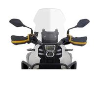 XUXRHMEAN For QJMOTOR SVT 650 SVT 650X Motorcycle Front Windshield Windscreen Modified Fairing Wind Deflector Motorcycle Windshield(Transparent 45cm)