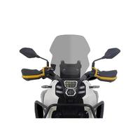 XUXRHMEAN For QJMOTOR SVT 650 SVT 650X Motorcycle Front Windshield Windscreen Modified Fairing Wind Deflector Motorcycle Windshield(Gray 45cm)