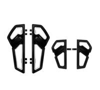 XUXRHMEAN For Softail Fat Boy FLD Touring Street Electra Glide FLHT Ultra Motorcycle Front Rear Footboard Pedal Motorcycle Footpegs Footrest(C)