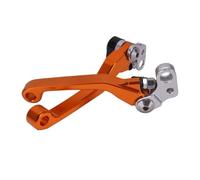 XUXRHMEAN for Surron for Light Bee S X Segway X160 X260 Electric E-BikeBrake Motorcycle Left Right Adjustable Pivot Clutch Levers Motorcycle Brake Clutch Levers(Orange)