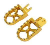 XUXRHMEAN For Suzuki DRZ400S DRZ400SM 2000-2024 Motorcycle Foot Rests Pedals Motorcycle Footpegs Footrest(Gold)