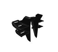 XUXRHMEAN For Triumph Street Triple 765 RS 2023-2025 Motorcycle Side Wing Spoiler Motorcycle Front Spoiler Chin Fairing