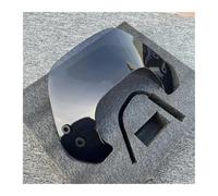 XUXRHMEAN For Vespa Sprint 125/150 Primavera 125/150 2016-2024 Motorcycle Windshield Windscreen Airflow Visor Wind Deflector Motorcycle Windshield(Black Sprint)