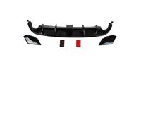 XUXRHMEAN For VW For Golf MK6 GTI 2008-2013 Car Rear Roof Lip Bumper Spoiler Car Rear Bumper Diffuser Lip Spoiler(GTI black)