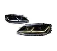 XUXRHMEAN For VW J&etta Sagitar MK6 2011-2018 Car Angel Eye Projector Front Headlights DRL Turn Lamp Car Headlights