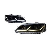 XUXRHMEAN For VW J&etta Sagitar MK6 2011-2018 Car Angel Eye Projector Front Headlights DRL Turn Signal Car Headlights