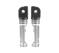 XUXRHMEAN For Y&AMAHA MT07 Tracer 700 XSR MT03 MT25 YZF R25 R3 R125 R1 R6 TDM 900 XVS950 BT1100 Bulldog Motorcycle Foot Pegs Motorcycle Footpegs Footrest(Silver)