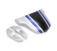 XUXRHMEAN For Y&AMAHA MT09 2021-2023 Motorcycle Pillion Seat Cowl Cover Motorcycle Rear Seat Cover Cowl Fairing(Grey blue)