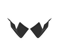 XUXRHMEAN For Y&AMAHA R15 V3 2021-2022 Motorcycle Front Fairing Wing Tip Cover Protector Motorcycle Front Spoiler Chin Fairing(Matte Black)