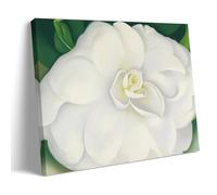 XuXueCC A White Camellia Georgia O'Keeffe Print - American Modernism Flower Painting for Wall Art Artworks Canvas Room Aesthetic Wall Art Prints Home Modern Decor Frame 16x24inch(40x60cm)