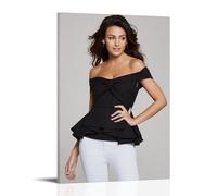 XuXueCC Actress Michelle Keegan Poster Superstar Artworks Picture Print Wall Art Painting Canvas Gift Decor Homes Decorative Frame 20x30inch(50x75cm)