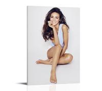 XuXueCC Actress Michelle Keegan Prints Art Home Decor Wall Art Hanging Picture Print Bedroom Decorative Paintings Room Frame 20x30inch(50x75cm)