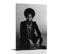XuXueCC Actress Nina Simone Retro Poster Star Artworks Canvas Room Aesthetic Wall Art Prints Home Modern Decor Frame 12x18inch(30x45cm)
