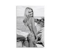 XuXueCC Actress Sharon Tate Retro Poster Canvas Art And Wall Art Picture Print Modern Family Bedroom Decors Unframe 12x18inch(30x45cm)