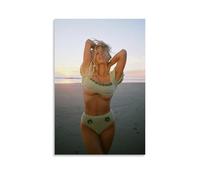 XuXueCC Actress Sydney Sweeney Poster Superstar Painting On Canvas Wall Art Scroll Picture Print Living Room Walls Decor Homes Unframe 24x36inch(60x90cm)