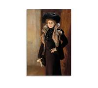 XuXueCC Albert Edelfelt Wall Art Prints Paintings Poster Portrait Of The Opera Singer Aino Ackté (1901) Canvas Art And Wall Art Picture Print Modern Family Bedroom Decors Unframe 24x36inch(60x90cm)