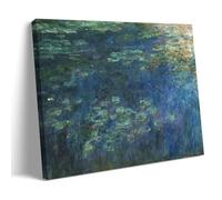 XuXueCC Claude Monet Wall Art Prints Paintings Poster Reflections of Clouds on The Water-Lily Pond (1920) Room Aesthetic Print Art Wall Painting Canvas Modern Bedroom Decor Frame 16x24inch(40x60cm)
