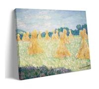 XuXueCC Claude Monet Wall Art Prints Paintings Poster The Young Ladies of Giverny, Sun Effect (1894) Picture Print Canvas Wall Paint Arts Decor Modern Home Artworks Gift Idea Frame 20x30inch(50x75cm)