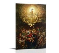 XuXueCC Gustave Dore Wall Art Prints Paintings Poster The Triumph of Christianity Over Paganism Home Decor Wall Art Hanging Picture Print Bedroom Decorative Paintings Room Frame 12x18inch(30x45cm)