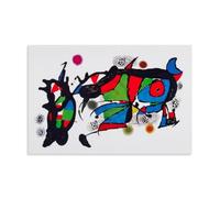 XuXueCC Joan Miro Wall Art Prints Paintings Poster Obra De Joan Miro Artworks Picture Print Wall Art Painting Canvas Gift Decor Homes Decorative Unframe 16x24inch(40x60cm)