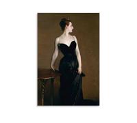 XuXueCC John Singer Sargent Wall Art Prints Paintings Poster Madame X (Madame Pierre Gautreau) Canvas Art And Wall Art Picture Print Modern Family Bedroom Decors Unframe 12x18inch(30x45cm)