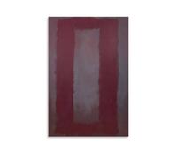XuXueCC Mark Rothko Wall Art Prints Paintings Poster Red on Maroon Abstract Wall Art Wall Art Aesthetic Canvas Painting Picture Living Room Decor Home Unframe 24x36inch(60x90cm)