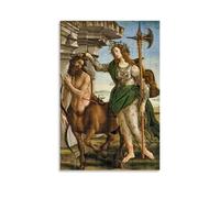 XuXueCC Sandro Botticelli Wall Art Prints Paintings Poster Pallas And The Centaur Decorative Painting Canvas Wall Art Living Rooms Bedroom Painting Unframe 16x24inch(40x60cm)