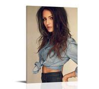 XuXueCC Star Michelle Keegan Poster Canvas Art And Wall Art Picture Print Modern Family Bedroom Decors Frame 20x30inch(50x75cm)