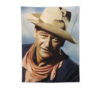 XUYANG John Wayne American Movie Old Actor Poster Polyester Wall Tapestry Art Picture Print Modern Family Bedroom Decor Tapestries 30"x40"
