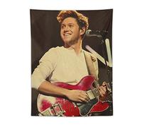 XUYANG Niall Horan Music Star Singer Irish Poster Polyester Tapestry Prints Room Aesthetic Wall Art Bedroom Tapestries Walls Bedroom Home Decor 30"x40"