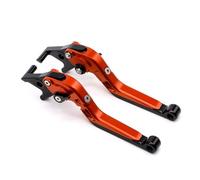 XuYingBhd Brake Clutch Lever for NMAX 160 155 125 2015-Present Clutch Lever Brake Lever Set Adjustable Folding Handle Levers Motorcycle Accessories(OR.OR.BK.BK)