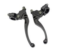 XuYingBhd Brake Clutch Lever Motorcycle Brake Cable Clutch Lever 7/8'' 22mm Mount for Suzuki Scooter Dirt Bike Scootor 2pcs