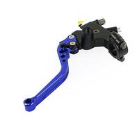XuYingBhd Brake Clutch Lever Motorcycle Left Lever Clutch Cable Line 22mm Universal for Grom MSX125 for Nanja250 for Kawasaki Moto Bike(Blue Longer)