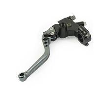XuYingBhd Brake Clutch Lever Motorcycle Left Lever Clutch Cable Line 22mm Universal for Grom MSX125 for Nanja250 for Kawasaki Moto Bike(Grey Longer)