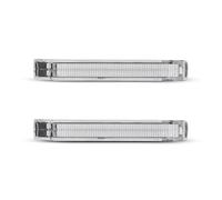 XuYingBhd Mirror Turn Signal Indicator For Lincoln For Mark For LT 2006 2007 2008 2PCS LED Under Side Mirror Front Turn Signal Lights(Clear lens)
