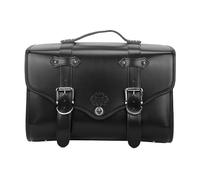 XuYingBhd Motorcycle Tail Bag for BMW for Brixton for Crossfire 500 Motorcycle Rear Seat Bag Accessories Riding Equipment Waterproof Leather Tail Bag Helmet Bag(Black)