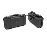 XuYingBhd Motorcycle Tail Bag for Brixton for Crossfire 500 for GK500 Motorcycle Universal Hard Bags Saddlebags Trunk Luggage Box Mounting Kit(Left Right Bag)