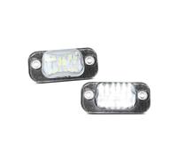 XuYingBhd Number License Plate Lamps For Seat For Ibiza For Cordoba 2Pcs White LED Number License Plate Light