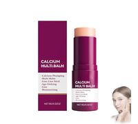 XUYINYING Calcium Volume Multi Balm, Wrinkle Core Stick, Korean Collagen Moisturing Stick, Anti-aging, Hydrating, Almond & Vitamin E for Lip Balm Eye Cream Neck