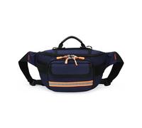 XUZAOJUN Compact First Aid Medical Belt Bag,Cross-Body Handheld, Multi-Zone Storage,Wear-Resistant and Durable,Outdoor Emergency Scenarios,Suitable for Medical Attendance(Navy Blue)