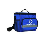 XUZAOJUN Empty Emergency Medical Kit,Travel Medicine Bag Organizer,Large Medication Storage,Home Medicine Bottle Organizer,Travel Suitcase First Aid Kit for Outdoor,Car(Blue)