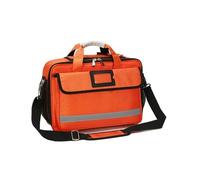 XUZAOJUN Large Medication Storage Medical Kit, Home Medicine Bottle Organizer, Empty Travel Suitcase First Aid Kit for Travel, Outdoor Emergencies, Home(Orange)