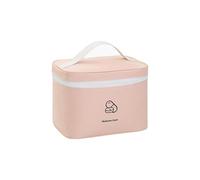 XUZAOJUN Portable Home Travel Drug Storage Bag, Medical First Aid Kit,Large Capacity Medical Emergency Box,Medicine Storage Bag,Suitable for Outdoor,Home,Vehicle(Pink,8.3x5.9x6.3in)