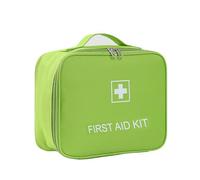 XUZAOJUN Portable Home Travel Medication Organizer Kit, Medical First Aid Kit, Large Capacity Empty Healthcare Pill Box Medication Organizer for Emergency, Home, Travel(Green,9.4x3.9x7.9in)