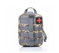 XUZAOJUN Tactical Waist Pack Multi-Functional Outdoor Mountaineering Lifesaving Kit,Portable Medical First Aid Kit,Traveler's Organizer for Outdoor,Vehicle,Camping(Camouflage 2)