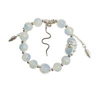 xuzhiyuan 2025 New Year of Snake Beaded Strech Bracelet Adjustable Crystal Beads Chinese Zodiac Animal Snake Lucky Charm Bracelet New Year Jewelry Gifts for Women Men, Adjustable, Stone, no gemstone