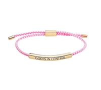 xuzhiyuan God Is In Control Inspirational Bracelet, Christian Faith Handmade Braided Adjustable Stainless Steel Bangle for Women Men, Religious Jewelry Gift for Christmas Birthday, M, Metal, no