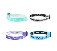 xuzhiyuan WWJD Braided Bracelets Letter Matching Couples Protection Inspirational Religious Christian Gifts What Would Jesus Do Bracelets Friendship Bracelet Gift for Women Men, adjustable, Metal