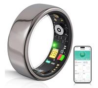 XUZIE Smart Ring Health Tracker Waterproof Health Fitness Tracker Pedometer, for Exercise Data and Sleep Quality Recording Wearable Health Rings with Multiple Sport Modes Size#9